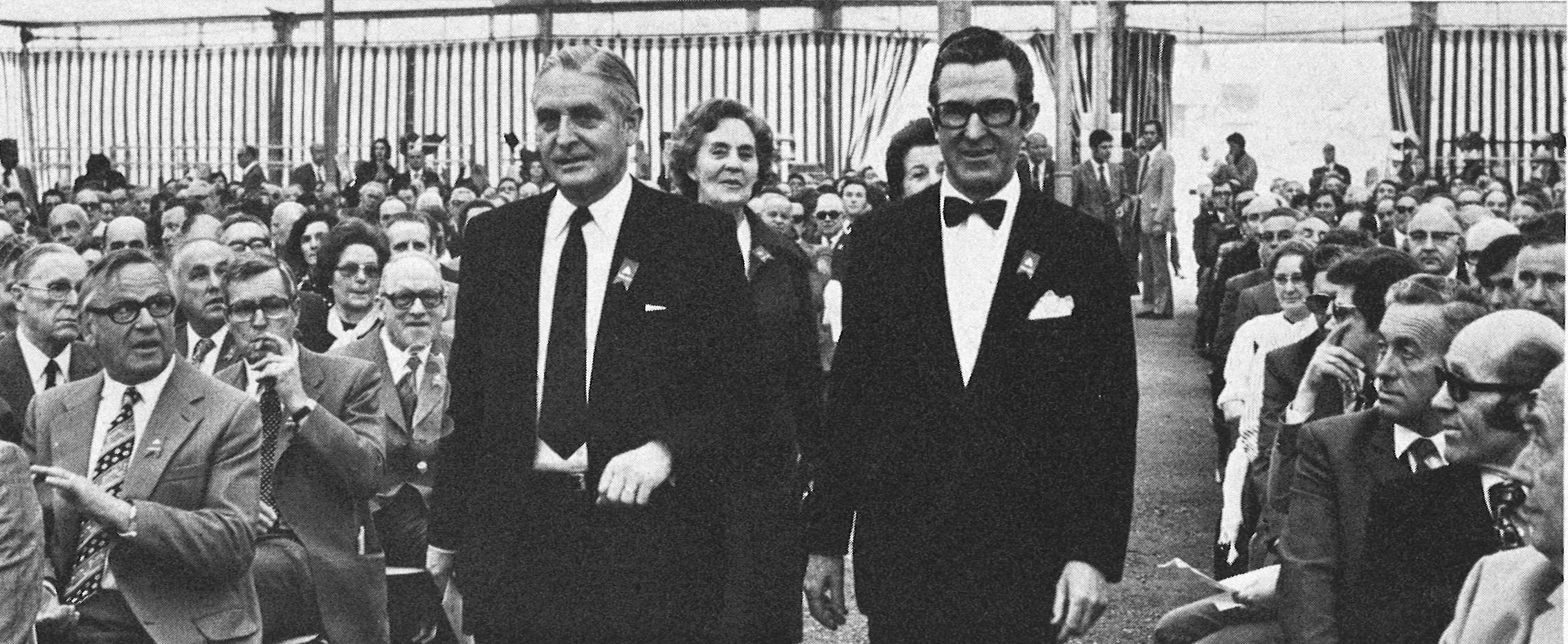 Bundespräsident An HGC Feier 1974