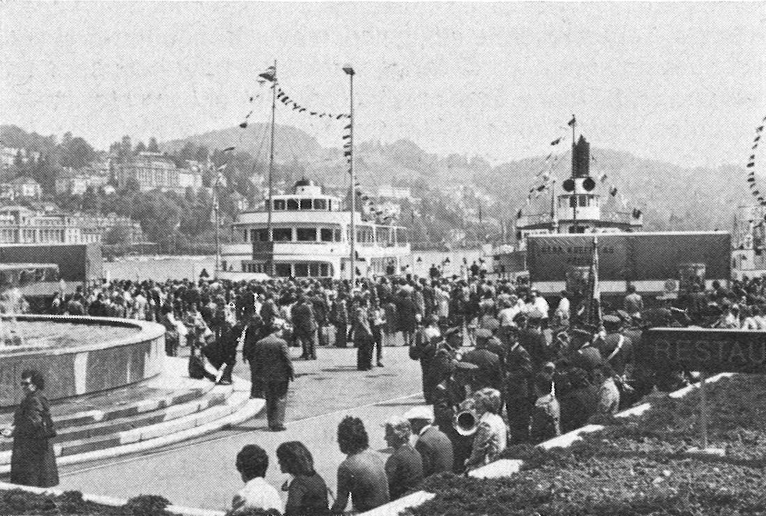 Ablegestelle Hafen Luzern 1974