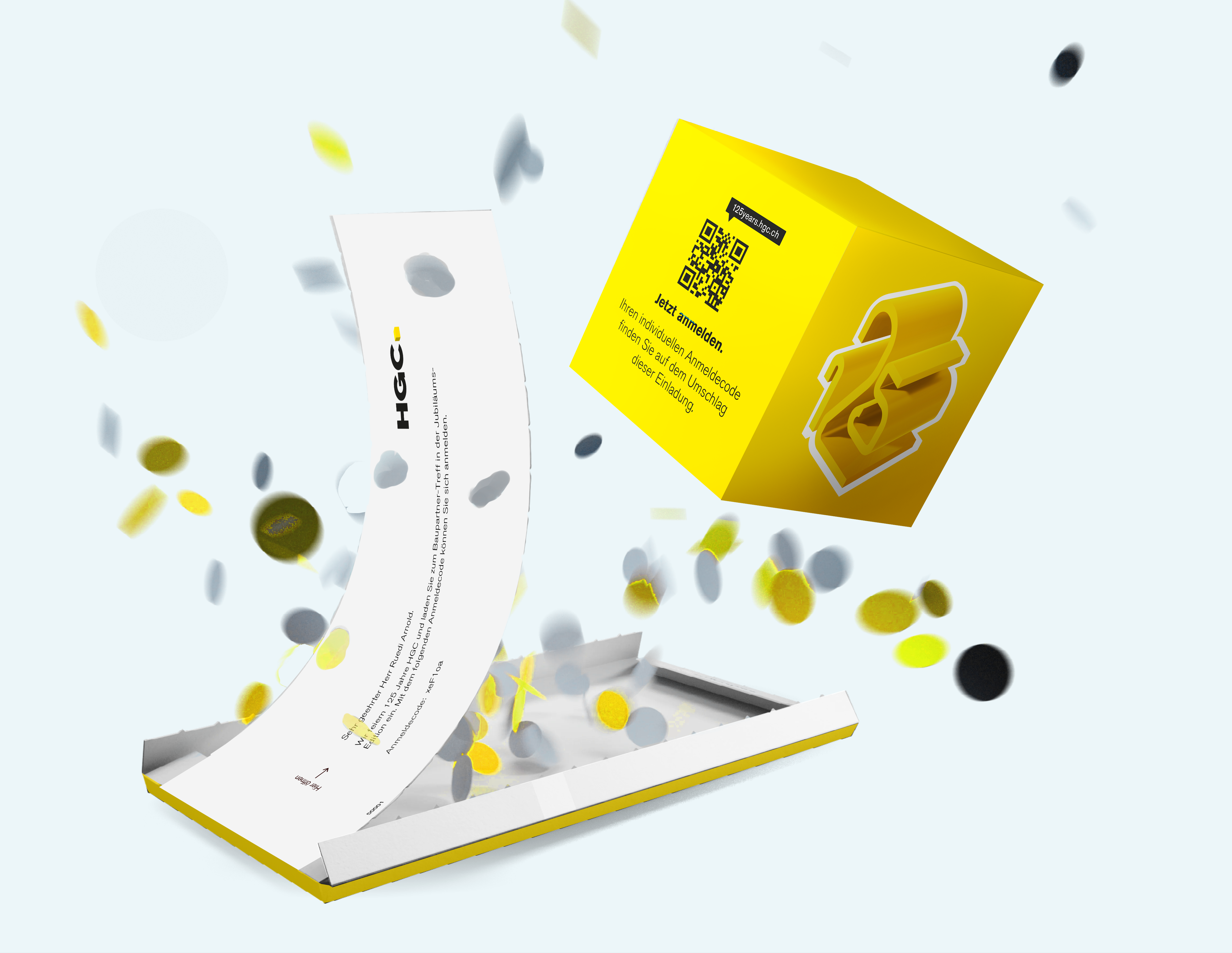 230207 Mockup Einladung Popupcube Qr